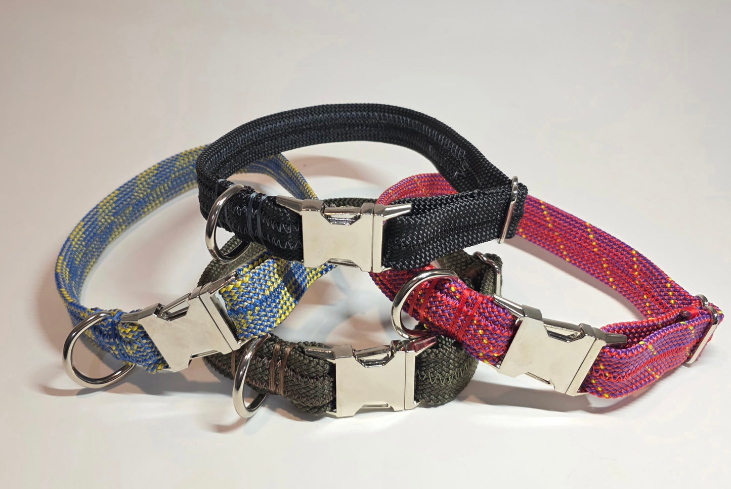 Upcycled Climbing Rope Dog Collar