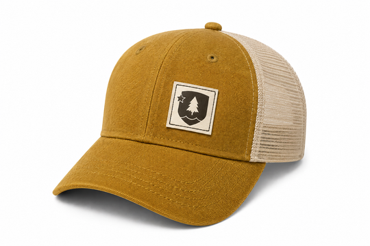 Hemp Hero Trucker Hat - Merrimack Co Logo
