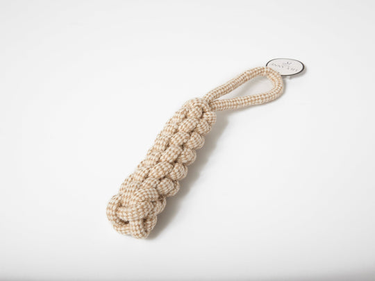 Hemp Rope Toy - Braided  Bar With Handle