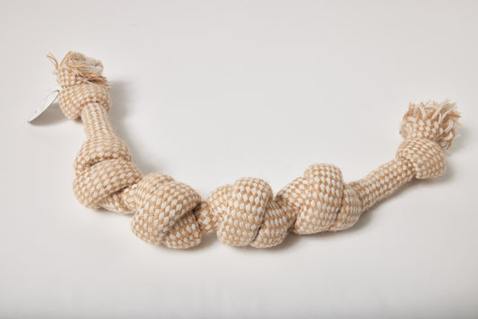 Hemp Rope Toy - Extra Knotted