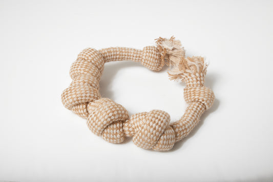 Hemp Rope Toy - Extra Knotted