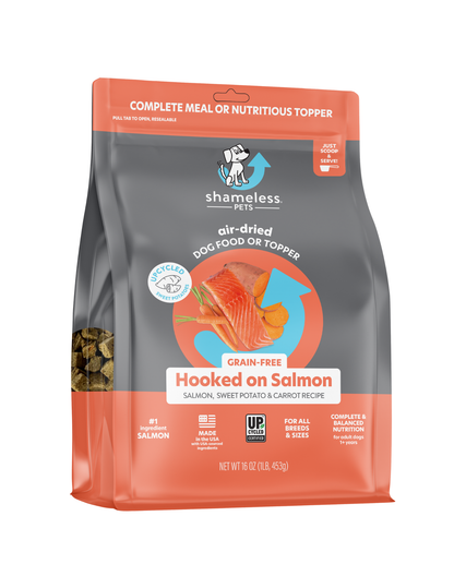 Hooked on Salmon Air-Dried Dog Complete & Balanced Topper